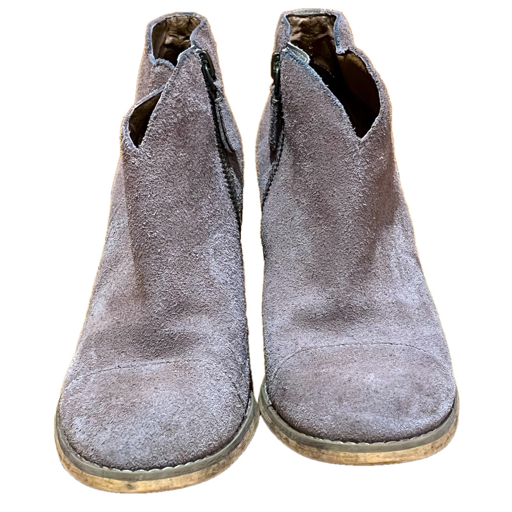 Susina Kayden Lea Ankle Booties Suede Genuine Leather Boots